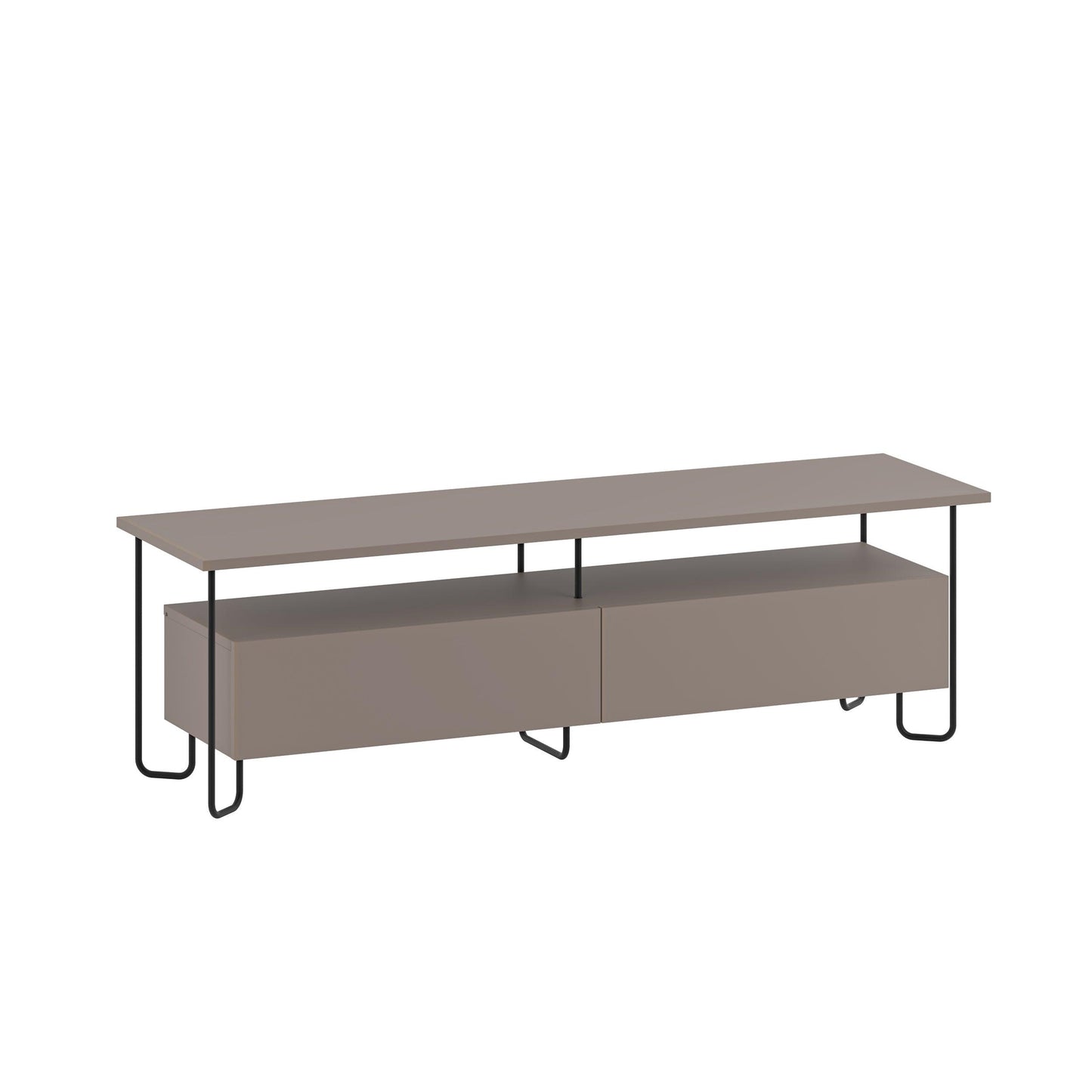 Cornea Modern Tv Unit With Storage Cabinet 150cm