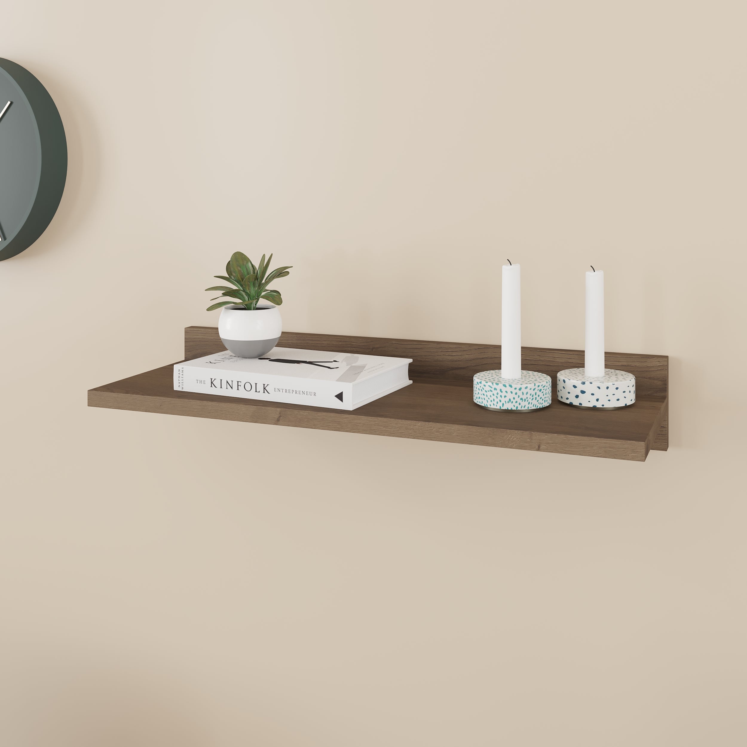 Simple Modern Floating Shelf Short