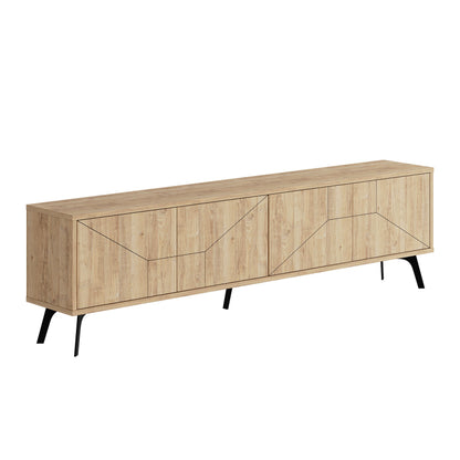 Dune Modern TV Stand Multimedia Centre TV Unit With Storage Cabinet 180cm