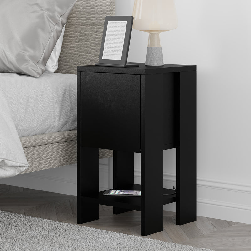 Ema Bedside Table 30cm – interactive lifestyle view – Decortie