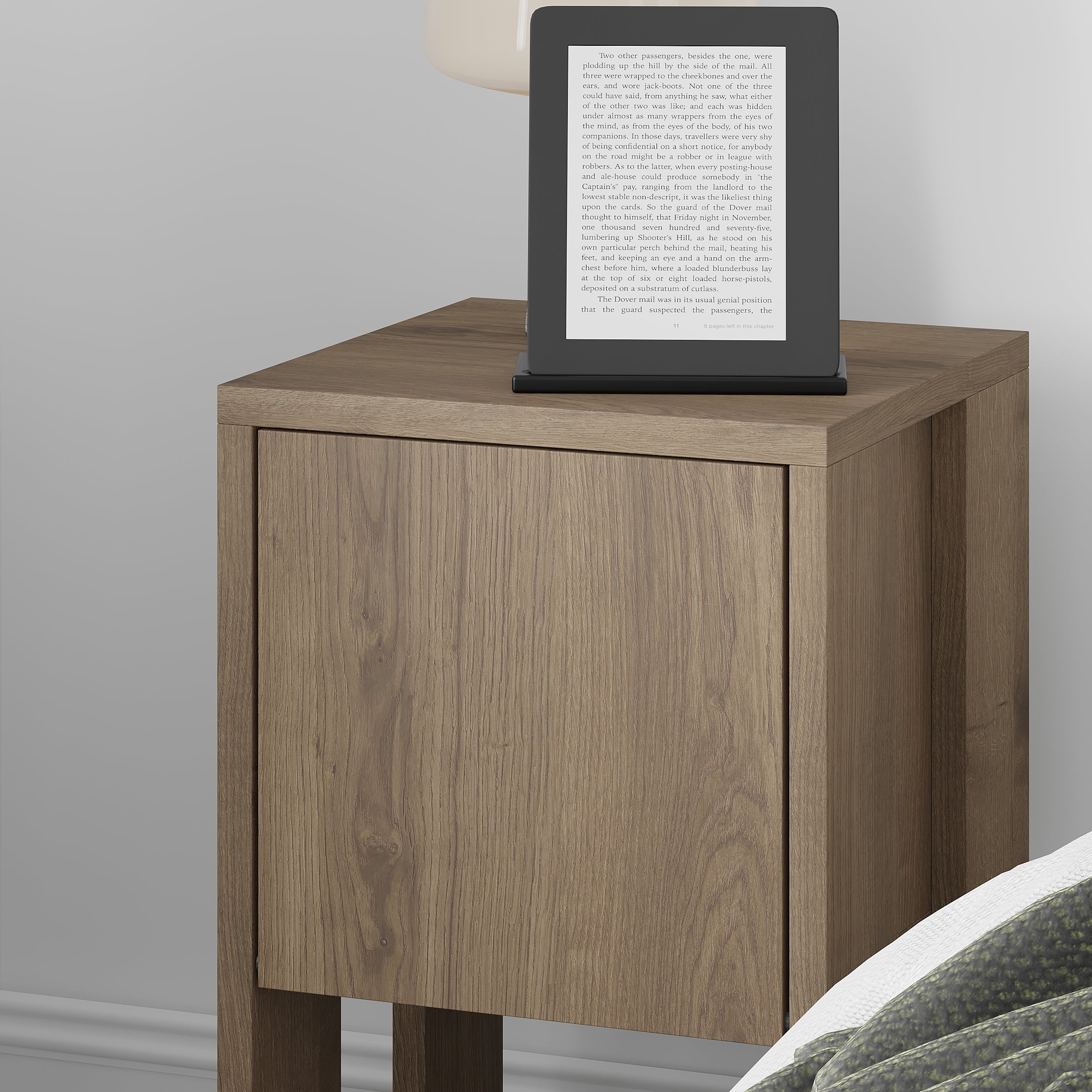 Ema Modern Bedside Table Bedroom Furniture 30cm Width