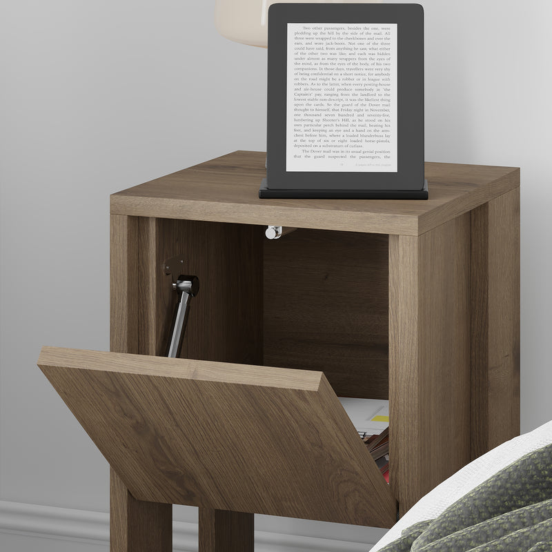 Ema Bedside Table 30cm – interactive lifestyle view – Decortie