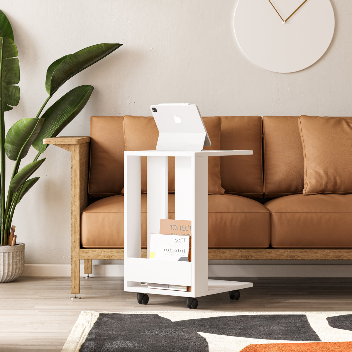 Edi Modern Side End Table Multipurpose With Creativeness H 60cm