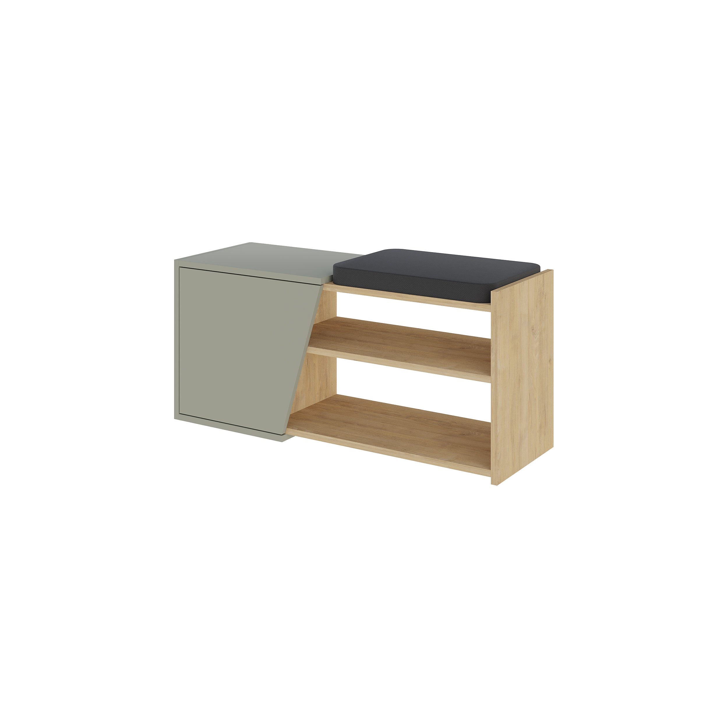 Fiona Shoe Storage With Bench Width 104 cm