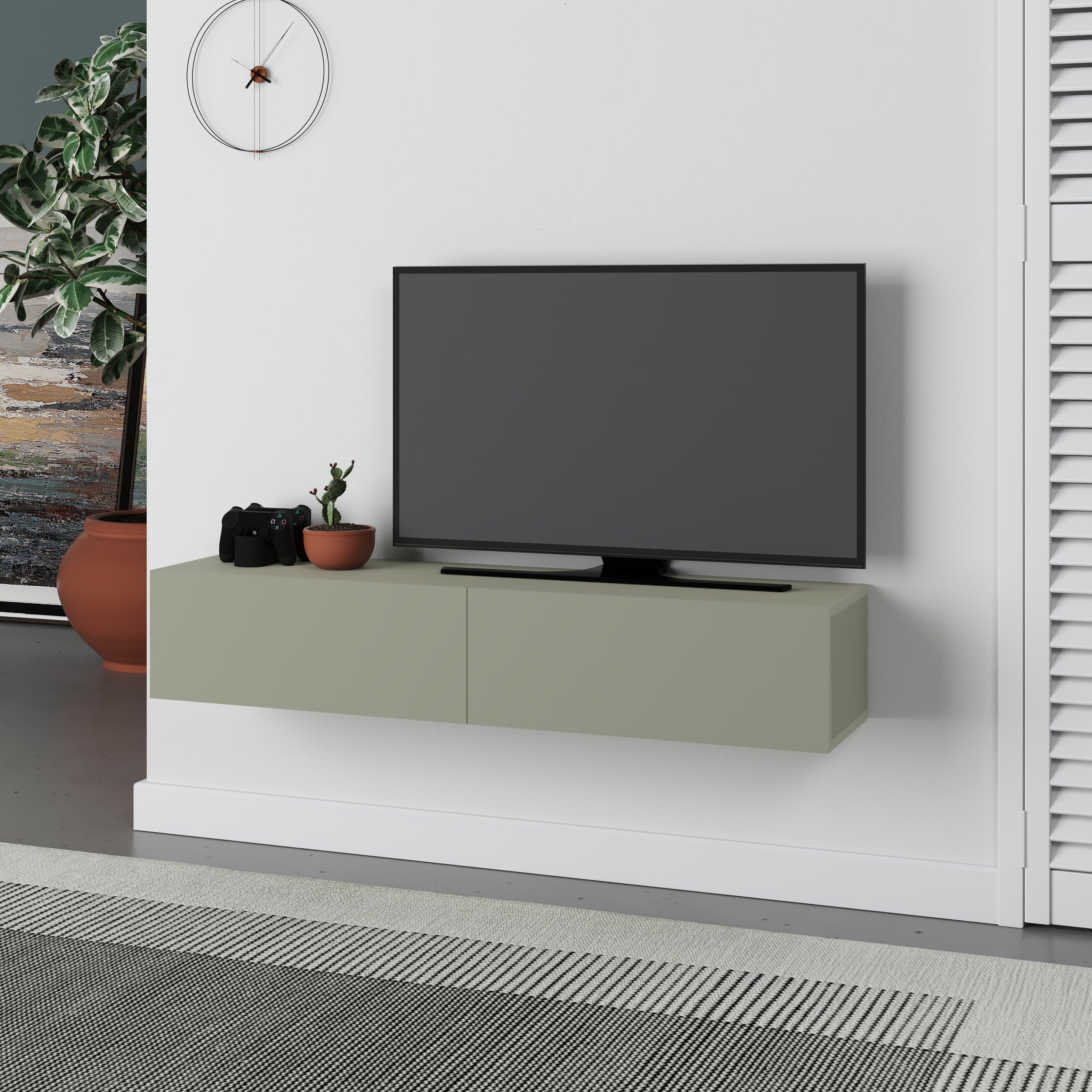 Francy Modern Tv Unit Wall Mounted 135