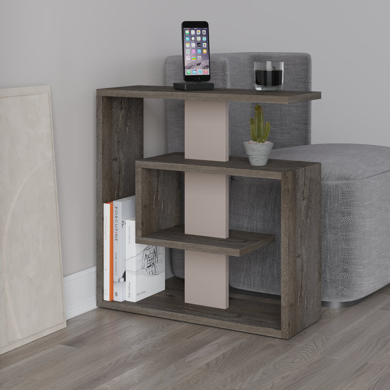 Saly Modern Side End Table Multipurpose With Creativeness H 57cm 3 Tier - Decortie