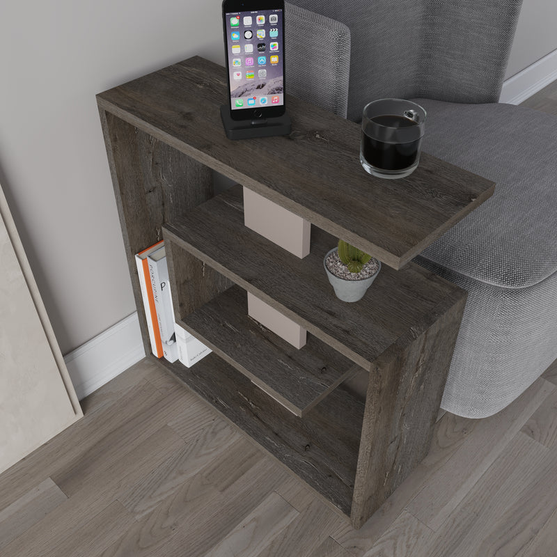 Saly Modern Side End Table Multipurpose With Creativeness H 57cm 3 Tier - Decortie