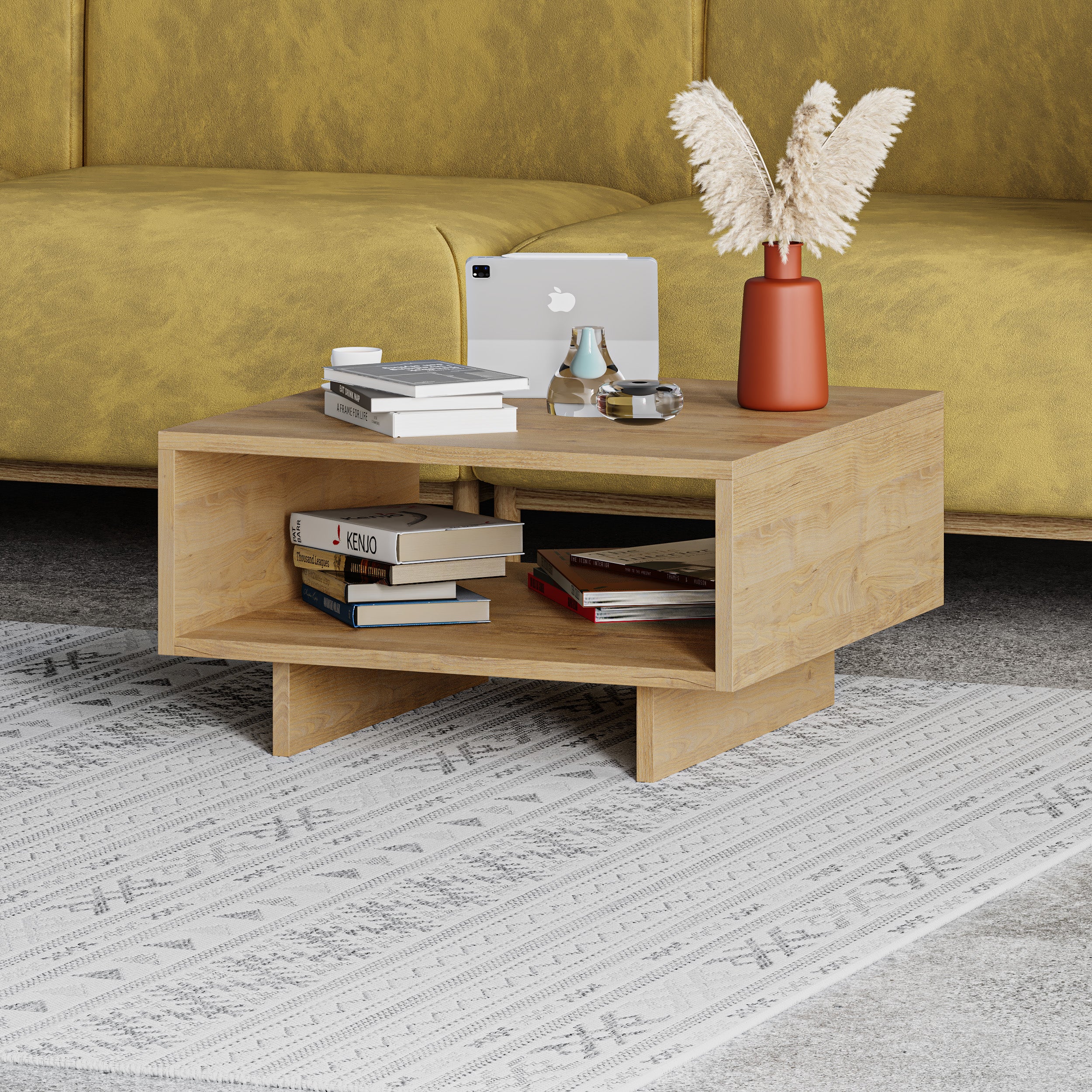 Hola Modern Coffee Table Multipurpose H 32cm - Decortie