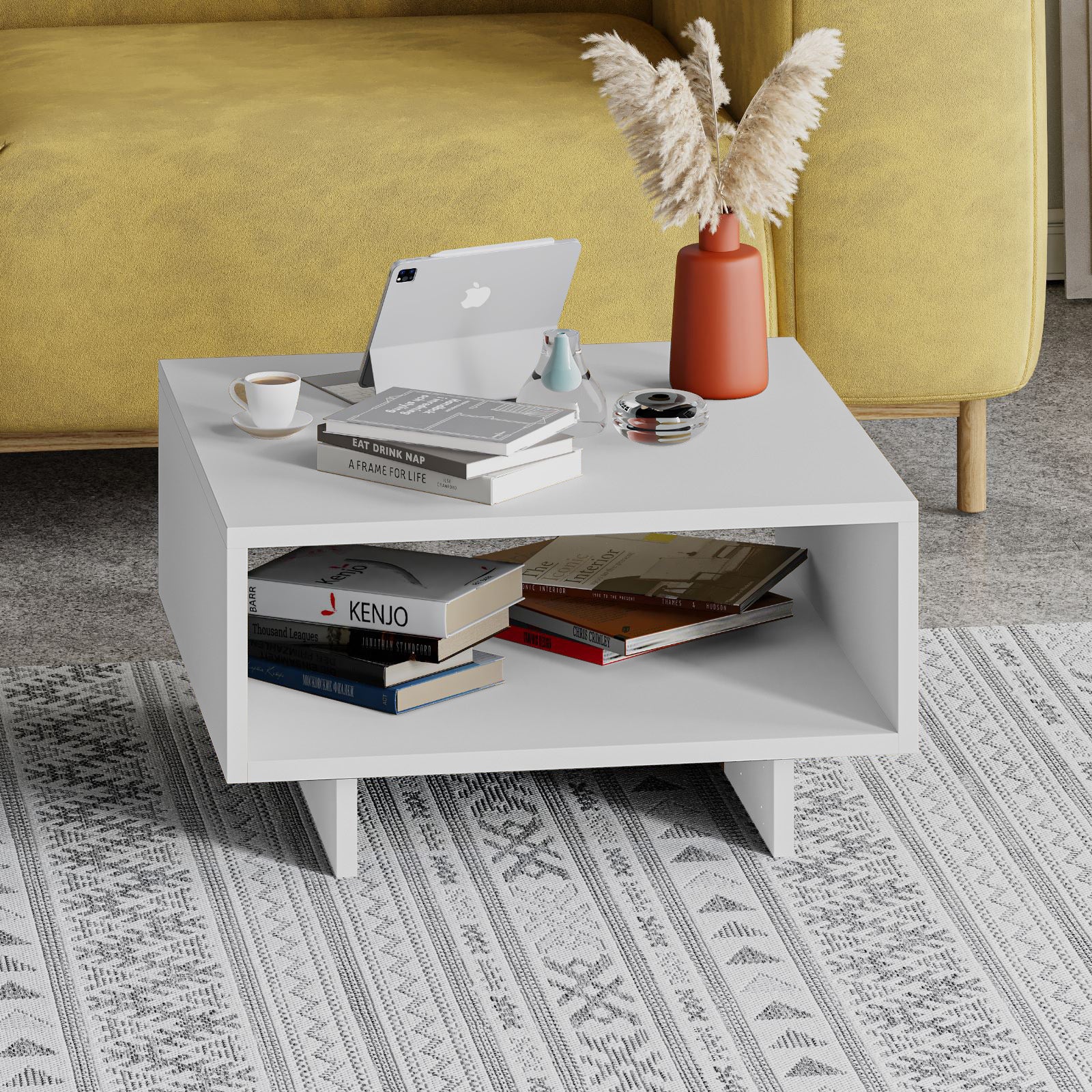 Hola Modern Coffee Table Multipurpose H 32cm - Decortie