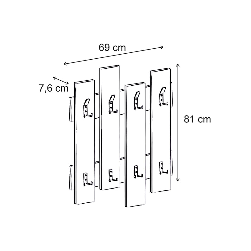 Wave Modern Hanger dimensions – Decortie