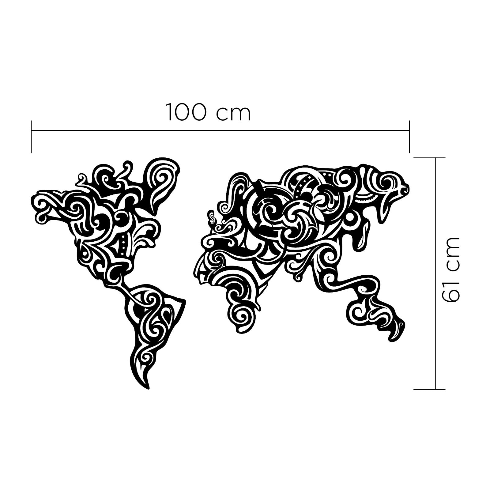 Metal Wall Art Tribal