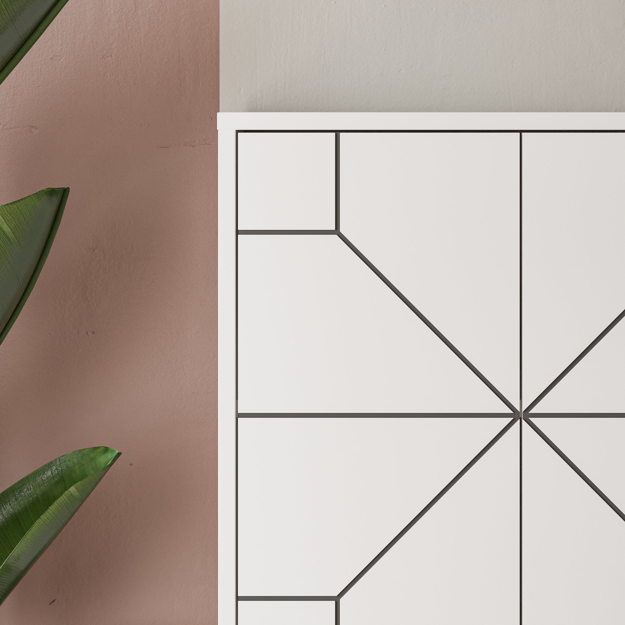 Dune Multipurpose Cabinet – White