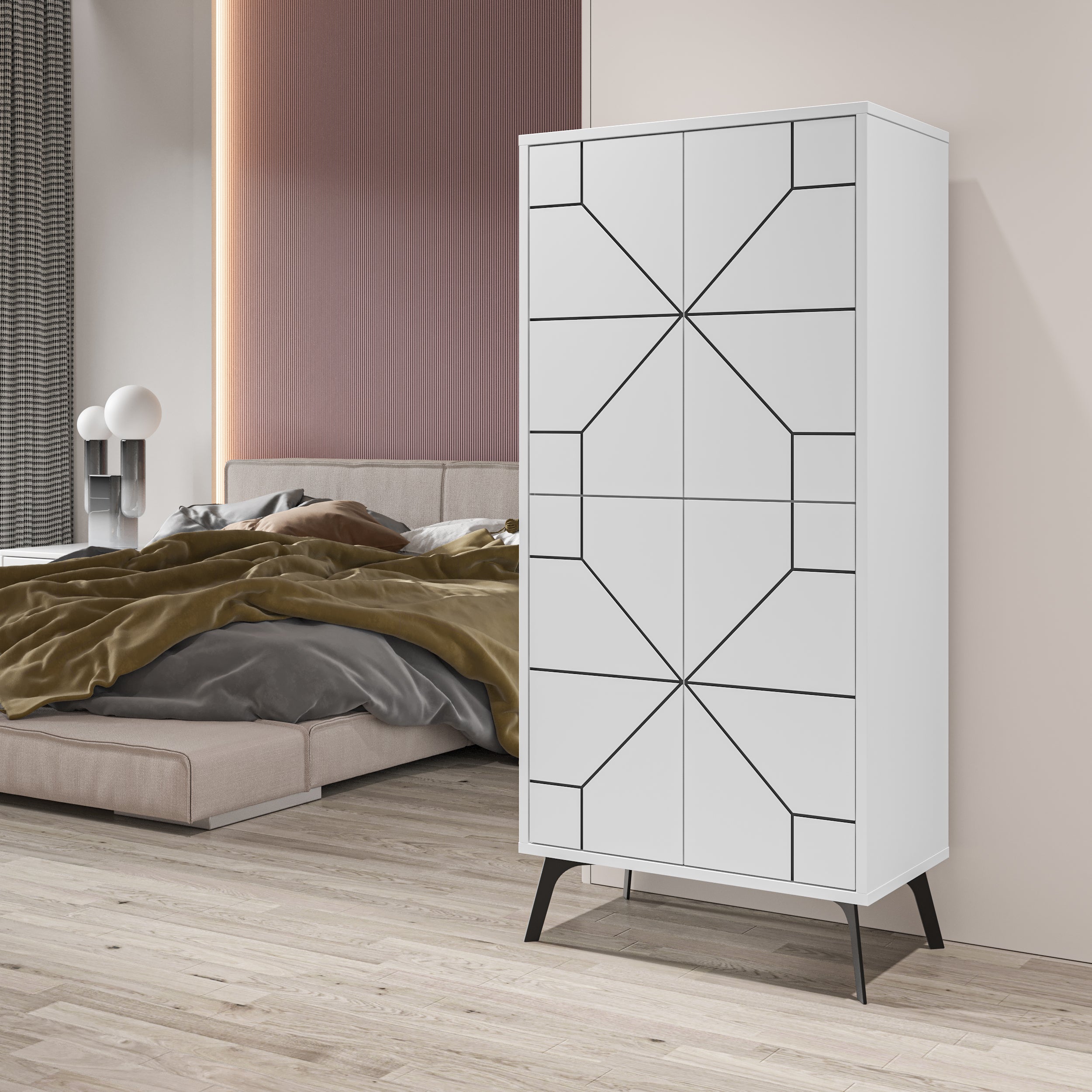 Dune Multipurpose Cabinet – White