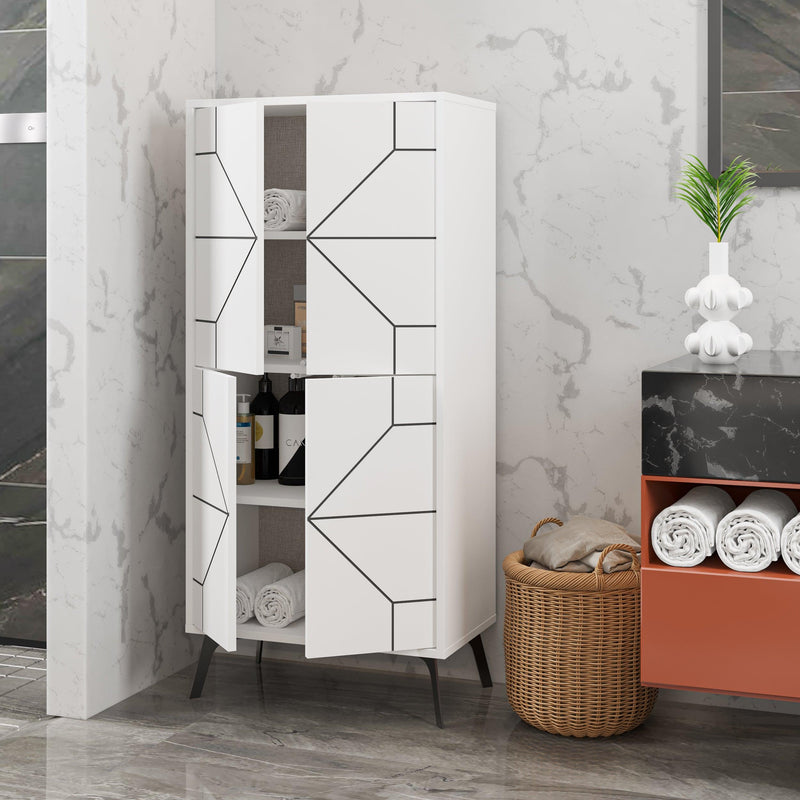 Dune Multipurpose Cabinet with open storage – Decortie