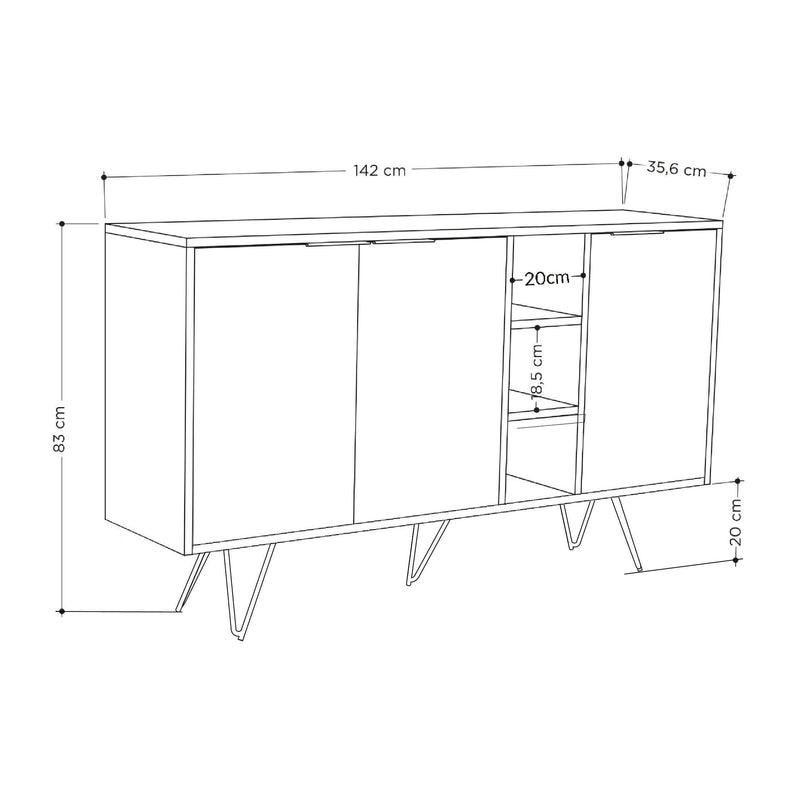 Clara Console Sideboard – Decortie