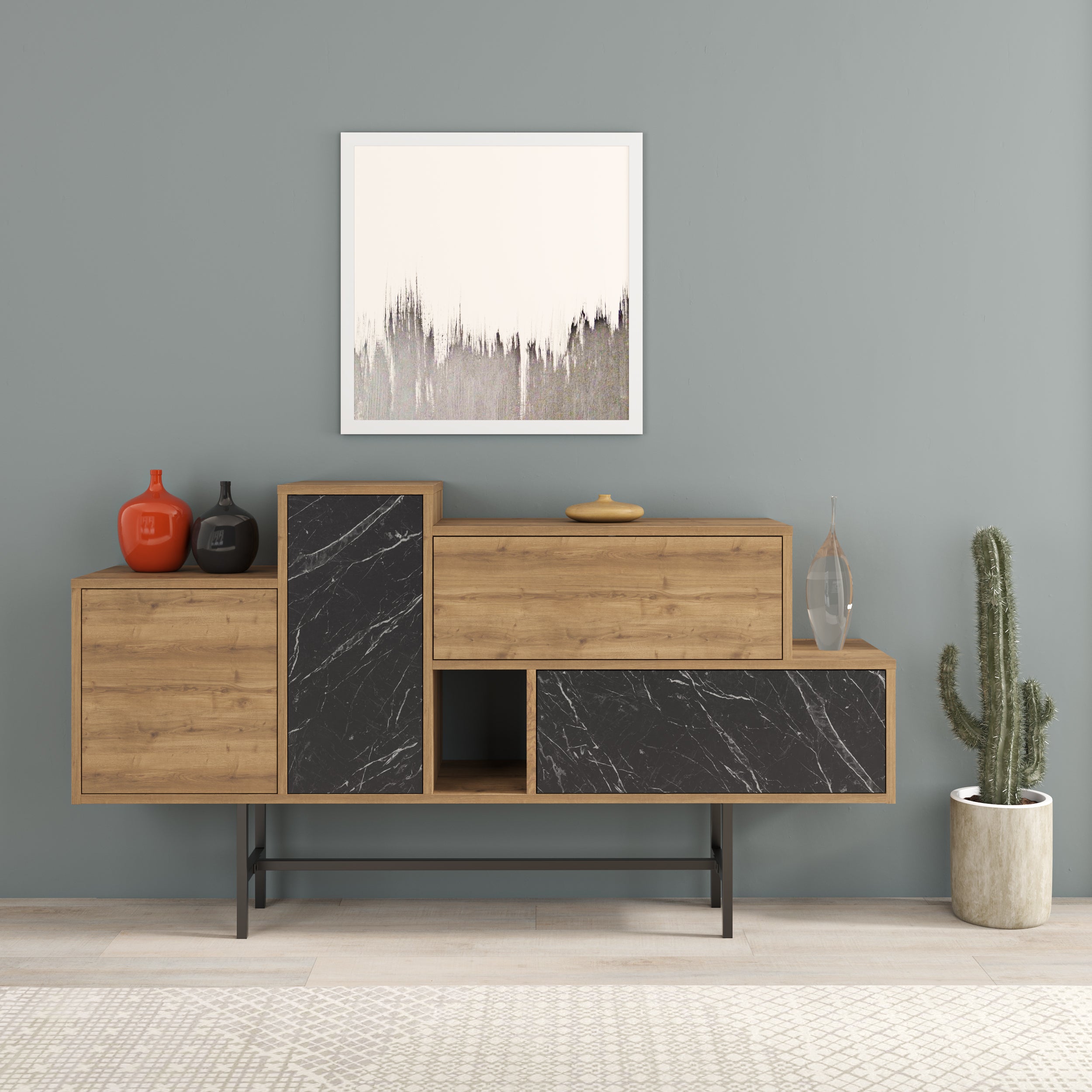 Hermes Console Sideboard Display Unit - Decortie