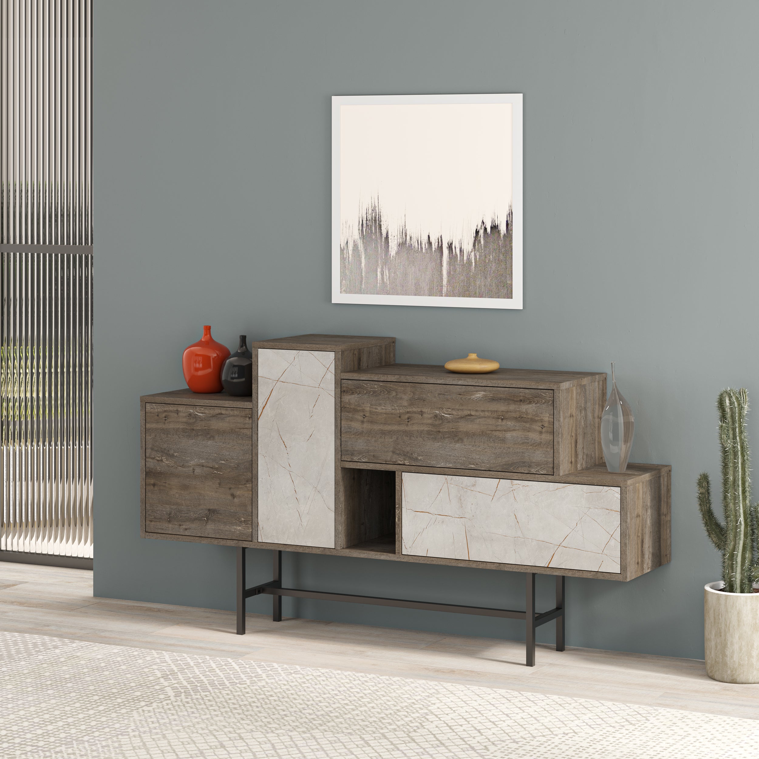 Hermes Console Sideboard Display Unit - Decortie