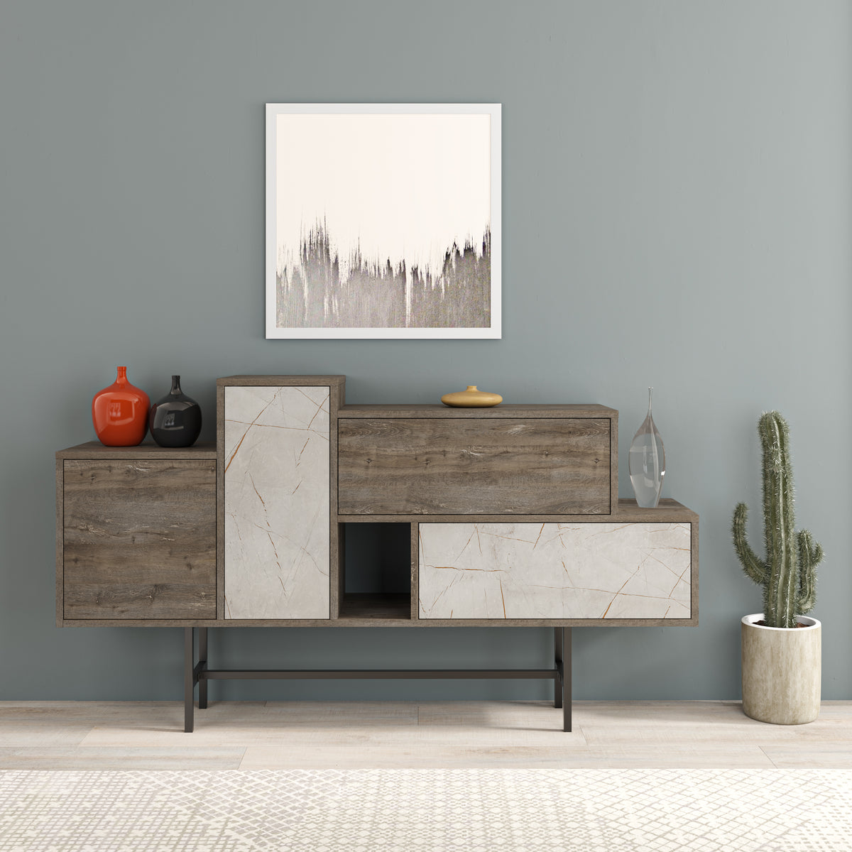 Hermes Console Sideboard Display Unit - Decortie