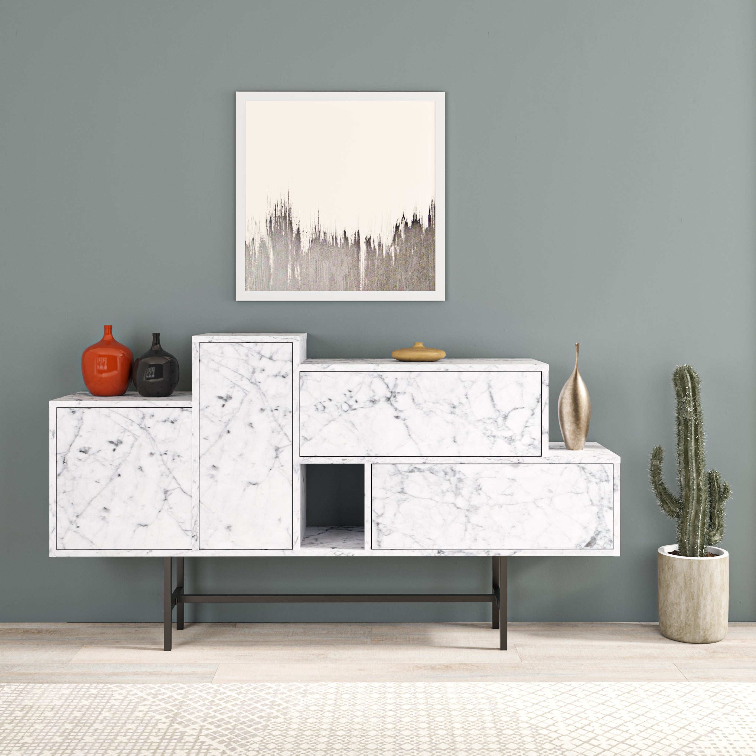 Hermes Console Sideboard Display Unit - Decortie