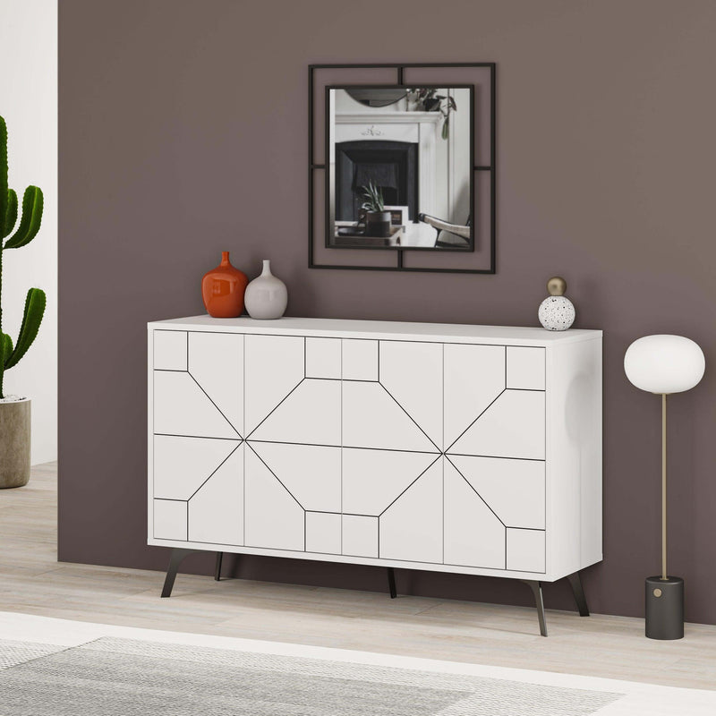 Dune Console Sideboard 123cm – room hero view – Decortie