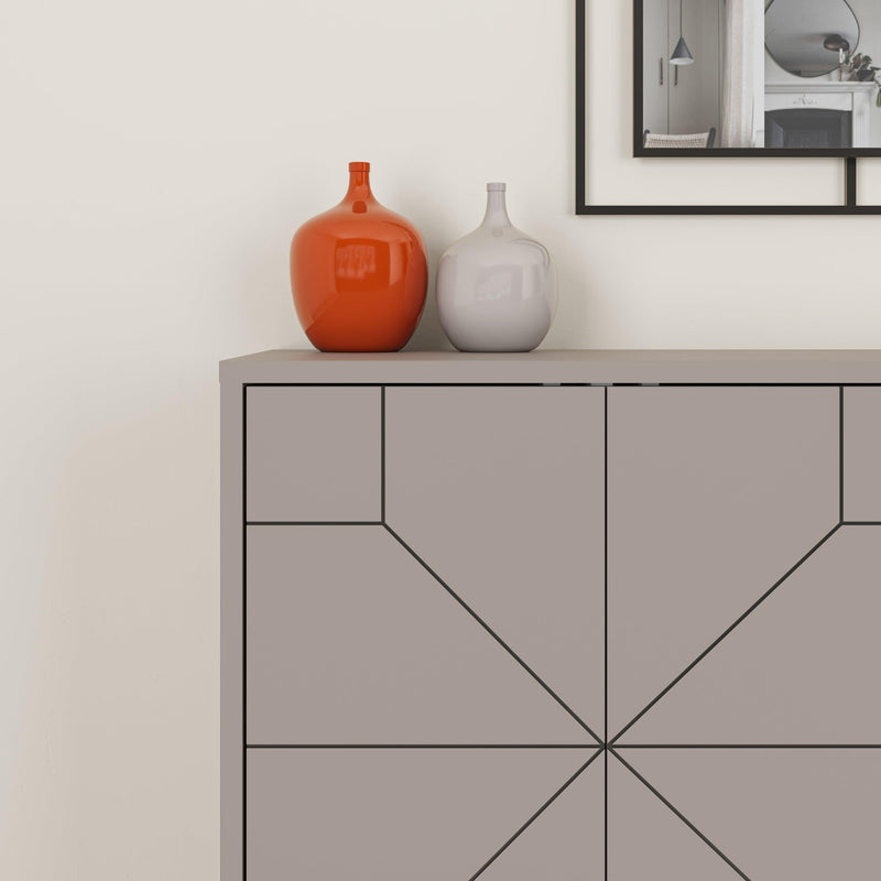 Dune Console Sideboard 123cm detail close-up – Decortie