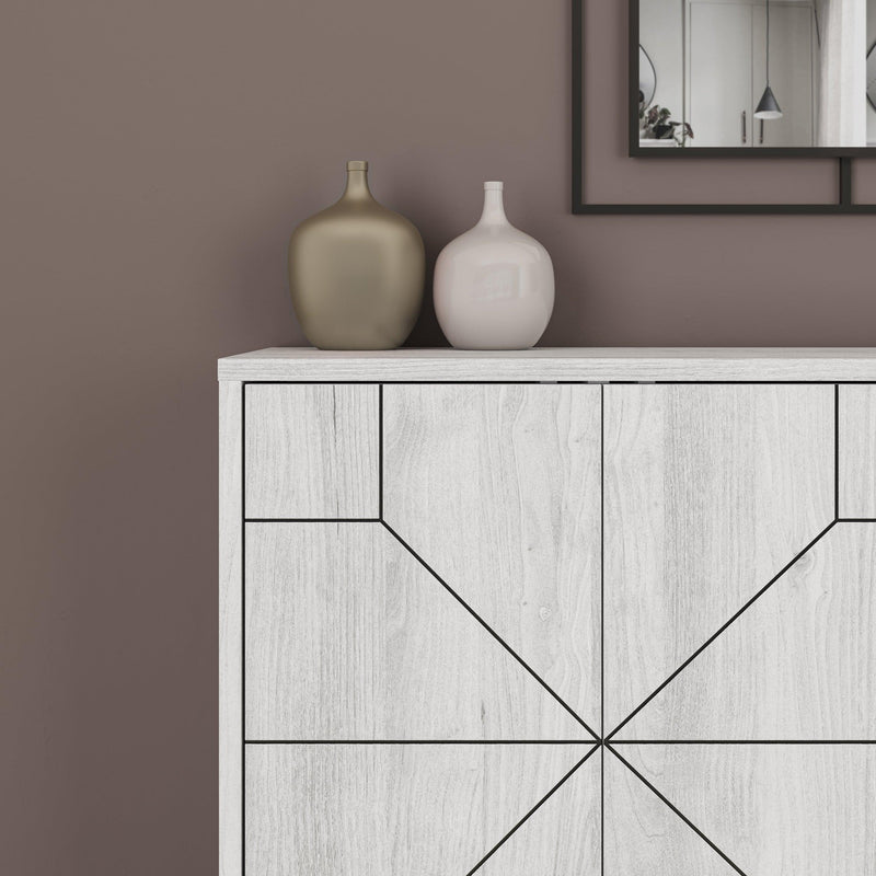 Dune Console Sideboard 123cm detail close-up – Decortie