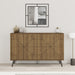 Dune Console Sideboard Display Unit 123cm – Dark Oak