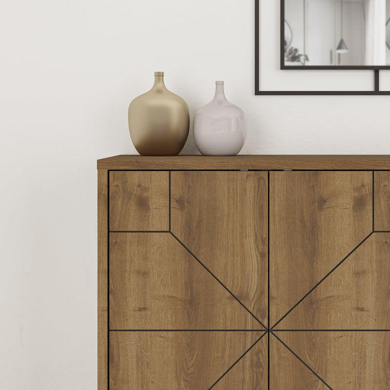 Dune Console Sideboard 123cm detail close-up – Decortie