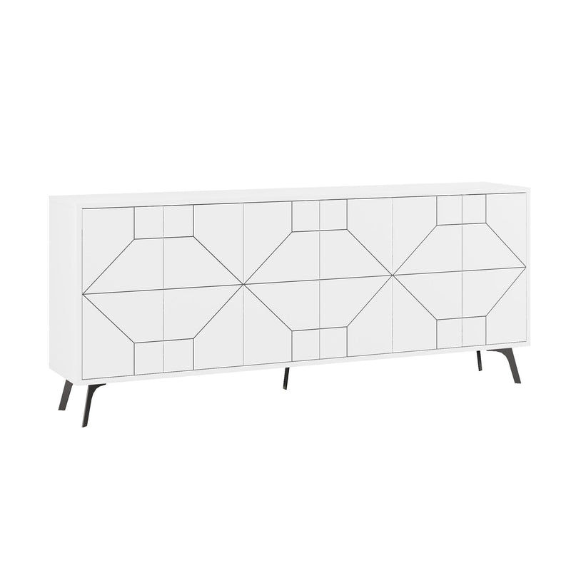 Dune Console Sideboard 183cm – white background – Decortie