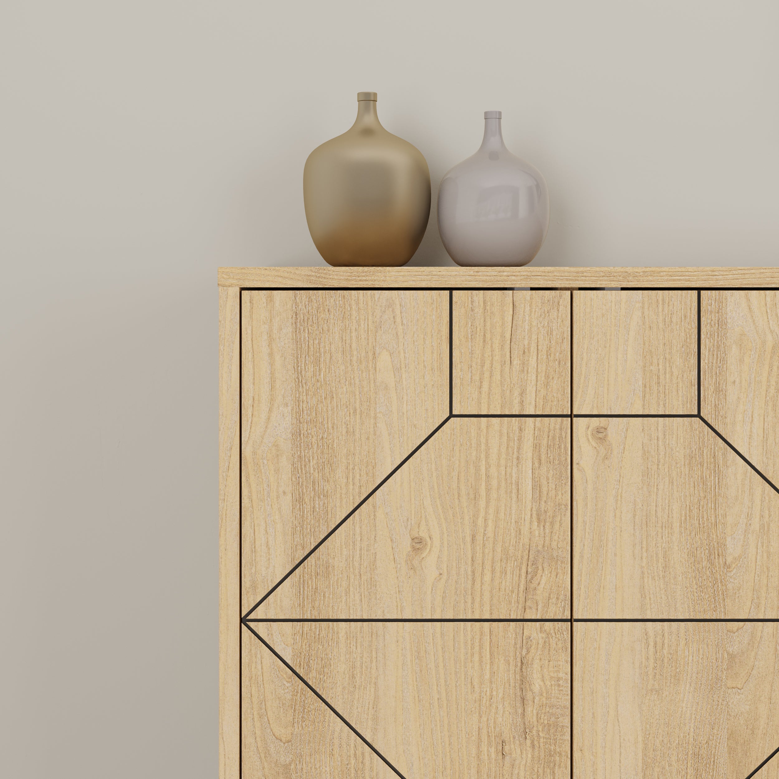 Dune Console Sideboard Display Unit 183cm – Oak