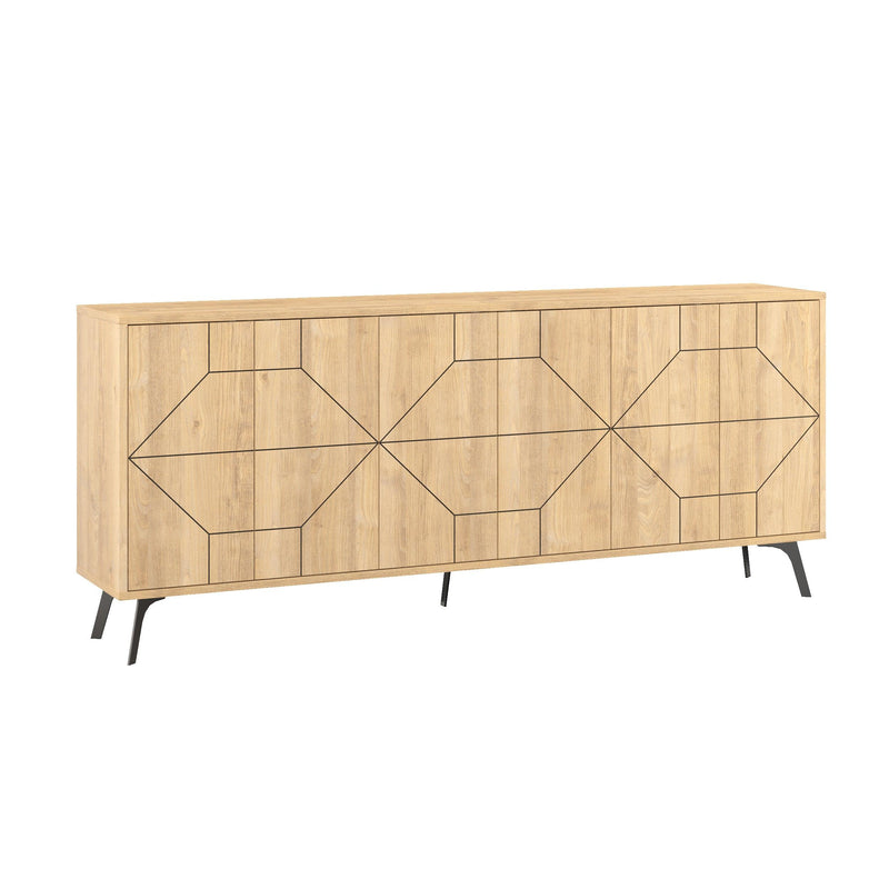 Dune Console Sideboard 183cm – white background – Decortie