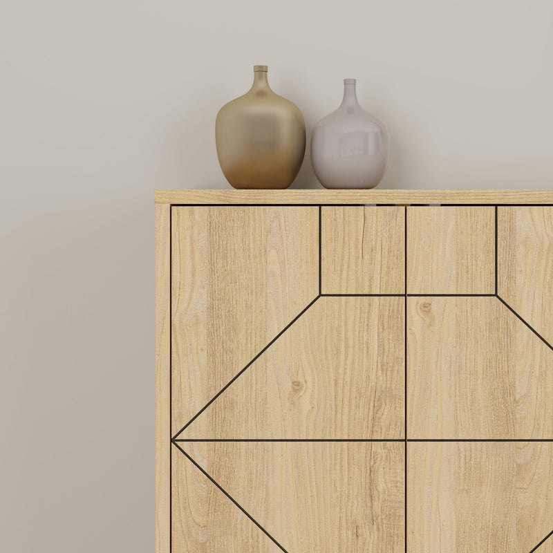 Dune Console Sideboard 183cm detail close-up – Decortie
