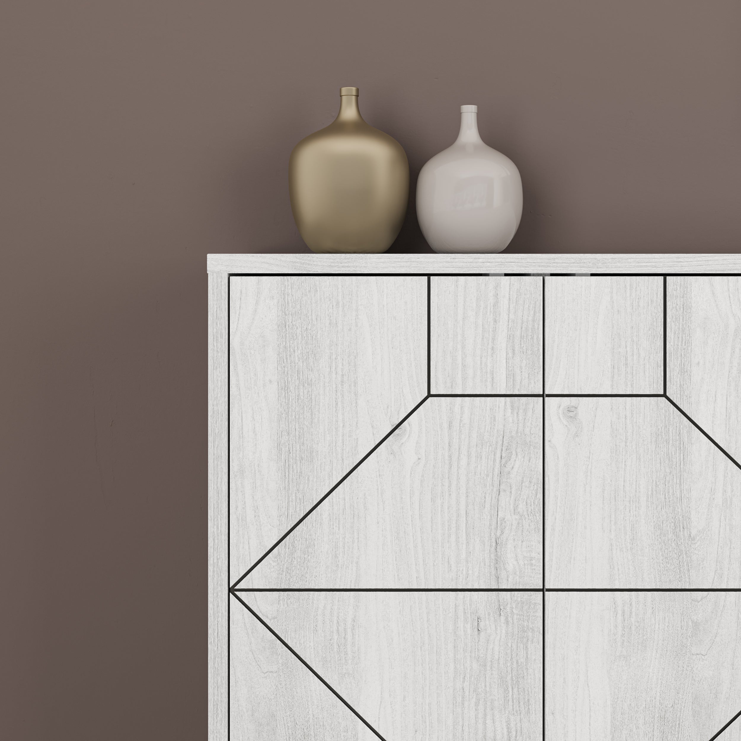 Dune Console Sideboard Display Unit 183cm – Ancient White