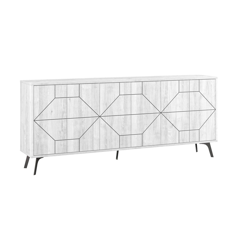 Dune Console Sideboard 183cm – white background – Decortie