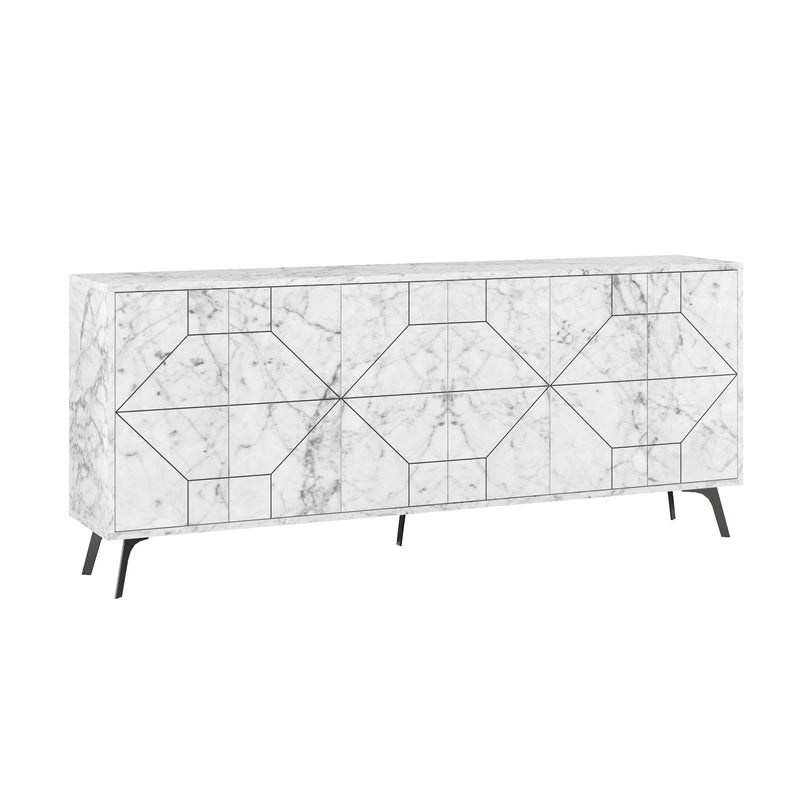 Dune Console Sideboard 183cm – white background – Decortie