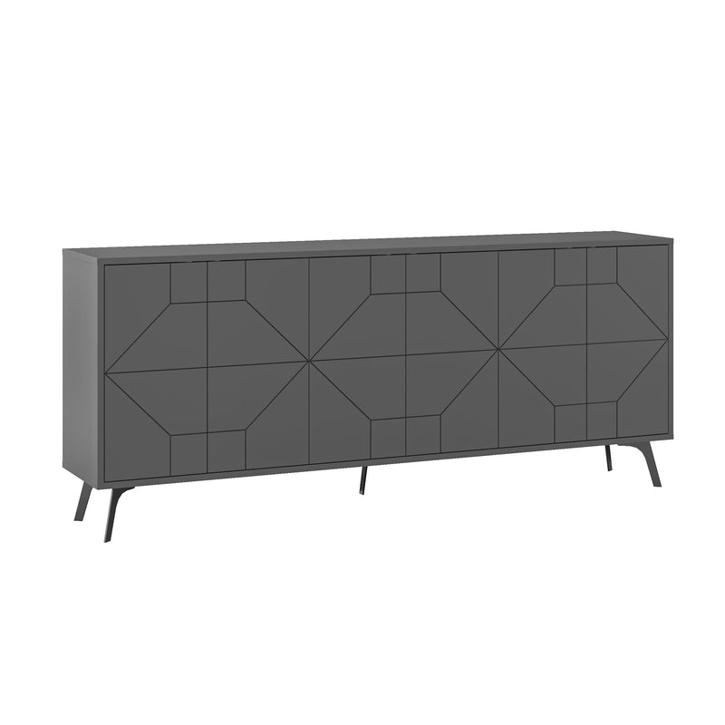 Dune Console Sideboard 183cm – white background – Decortie