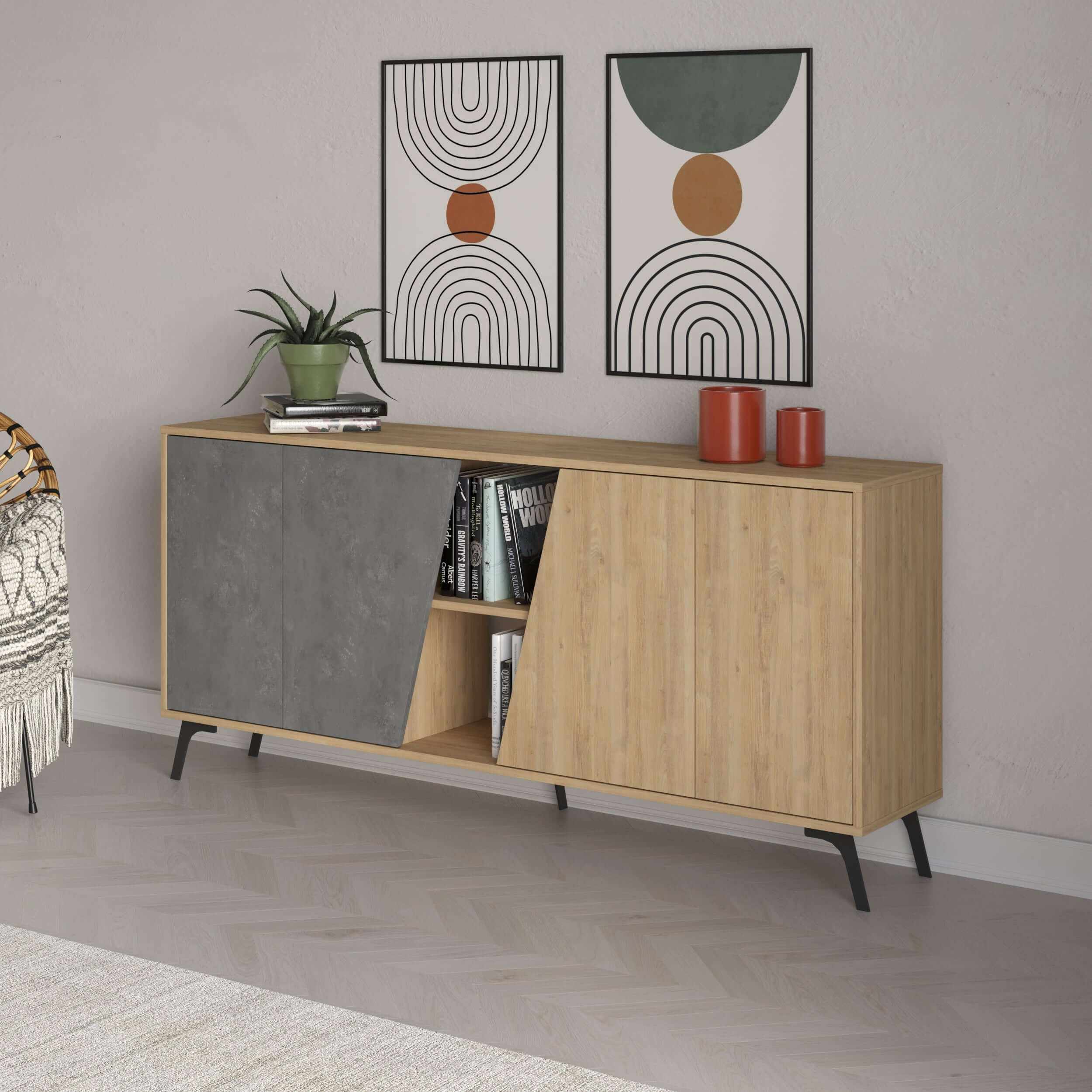 Fiona Console Sideboard Display Unit 180