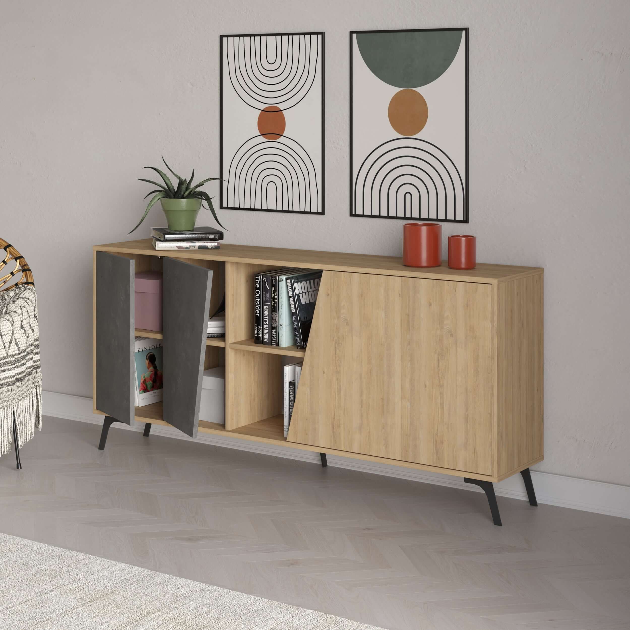 Fiona Console Sideboard Display Unit 180