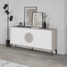 Gora Console Sideboard Display Unit 180Cm – Light Mocha,White