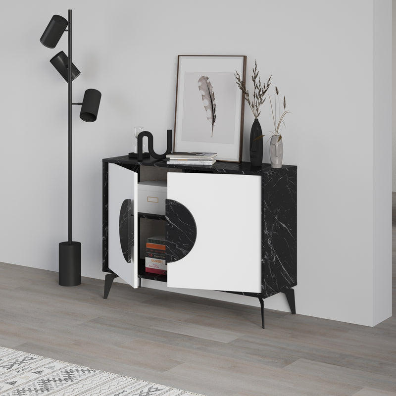 Gora Console Sideboard 110cm with open storage – Decortie