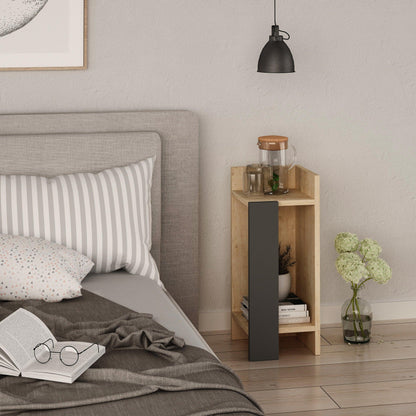 Elos Modern Bedside Table Right Module 25cm Narrow