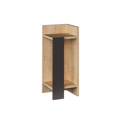 Elos Modern Bedside Table Right Module 25cm Narrow