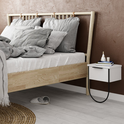 Norfolk Modern Bedside Table Bedroom Furniture W 33cm