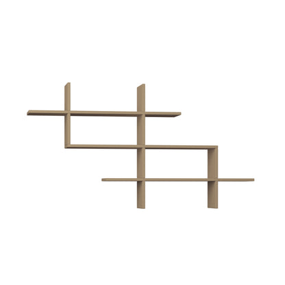 Halic Wall Mounted Modern Bookcase Display Unit W 150cm