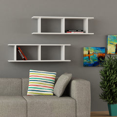 Ray Wall Mounted Modern Bookcase Display - Decortie