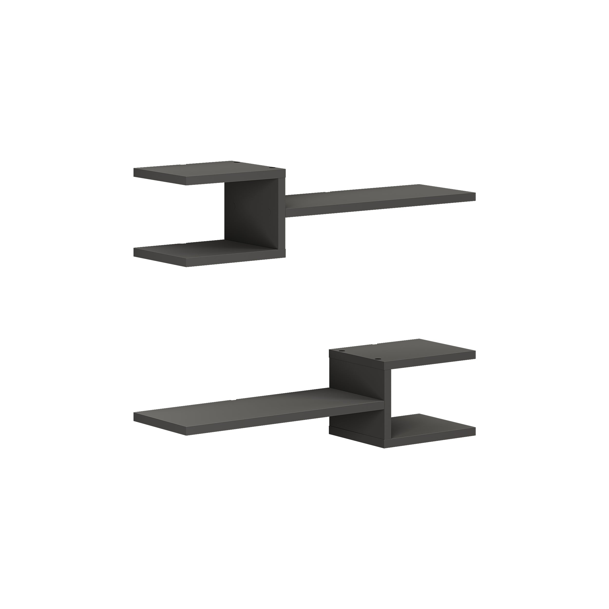 Fork Modern Floating Shelf Set 18.2cm Short