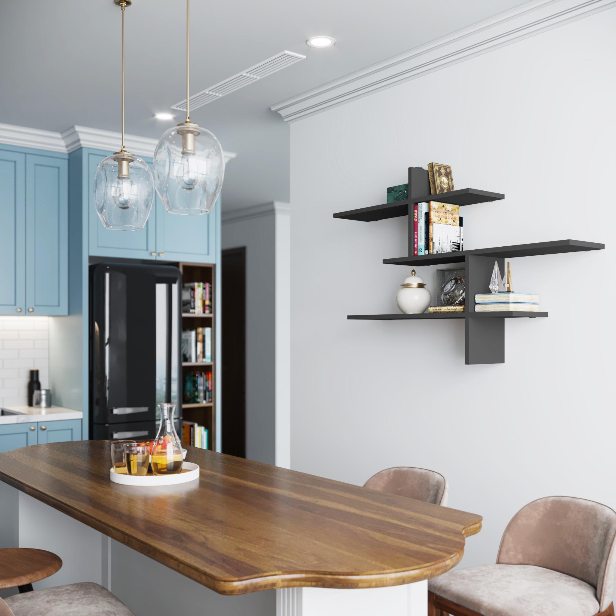 Leo Modern Floating Shelf Tall 80.5cm