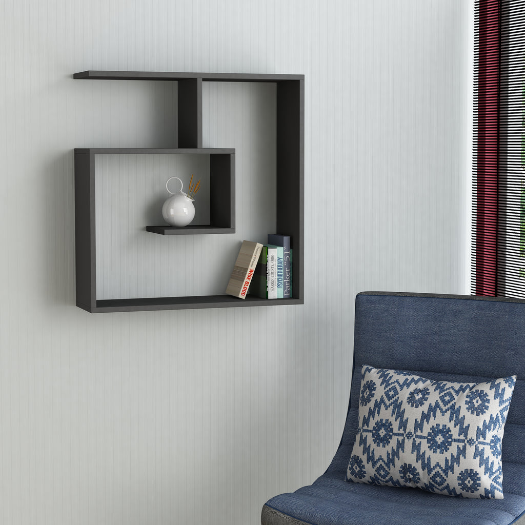 decortie Laby Modern Floating Shelf 79cm Tall