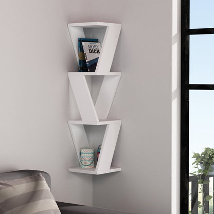 ZENA CORNER BOOKCASE