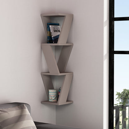 ZENA CORNER BOOKCASE